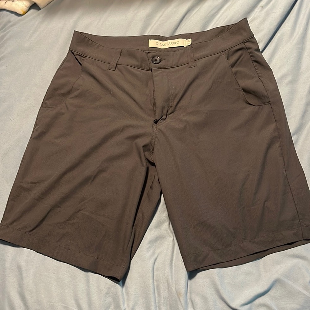 Coastoro shorts 34 dark gray color